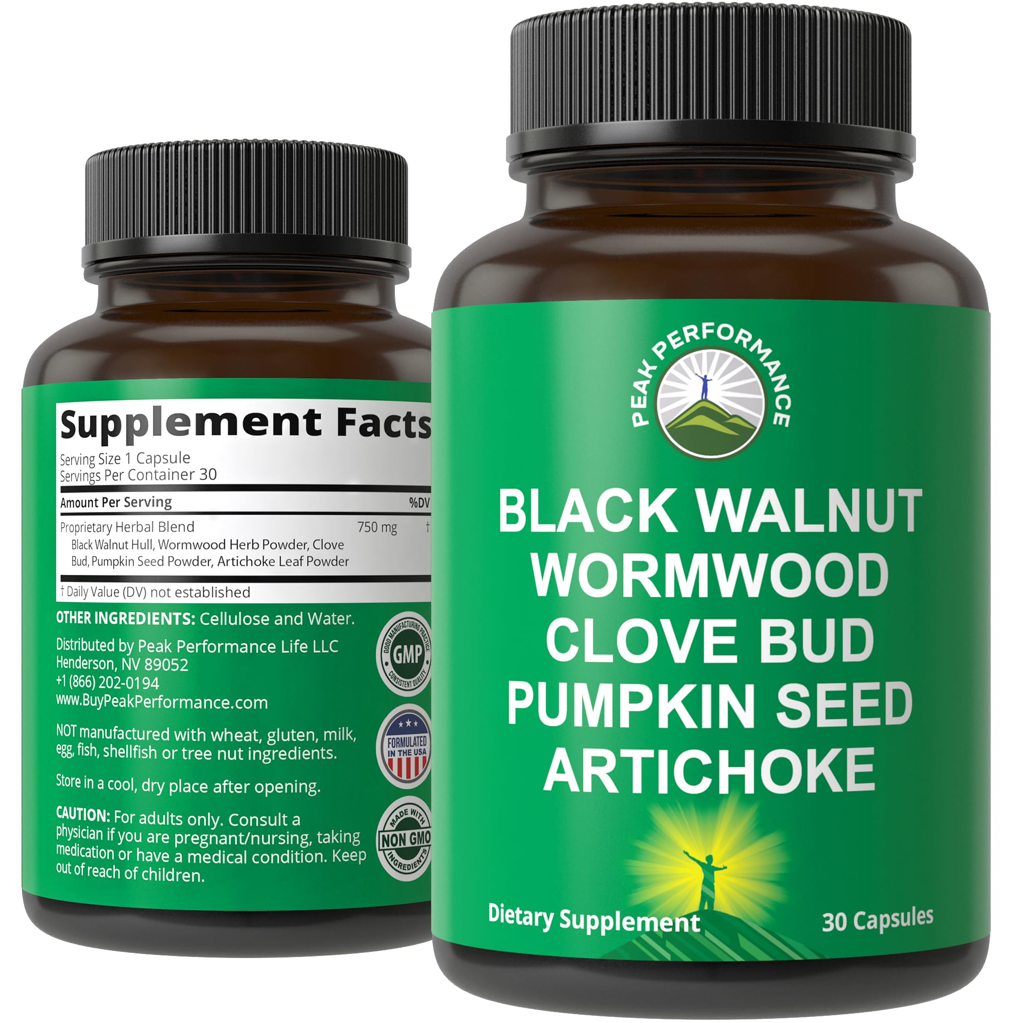 Amazon.com: Wormwood Black Walnut Clove Cleanse for Humans